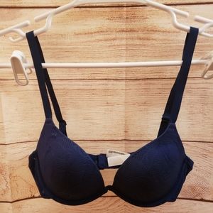 DKNY bra.  Size 32D. Cobalt blue.